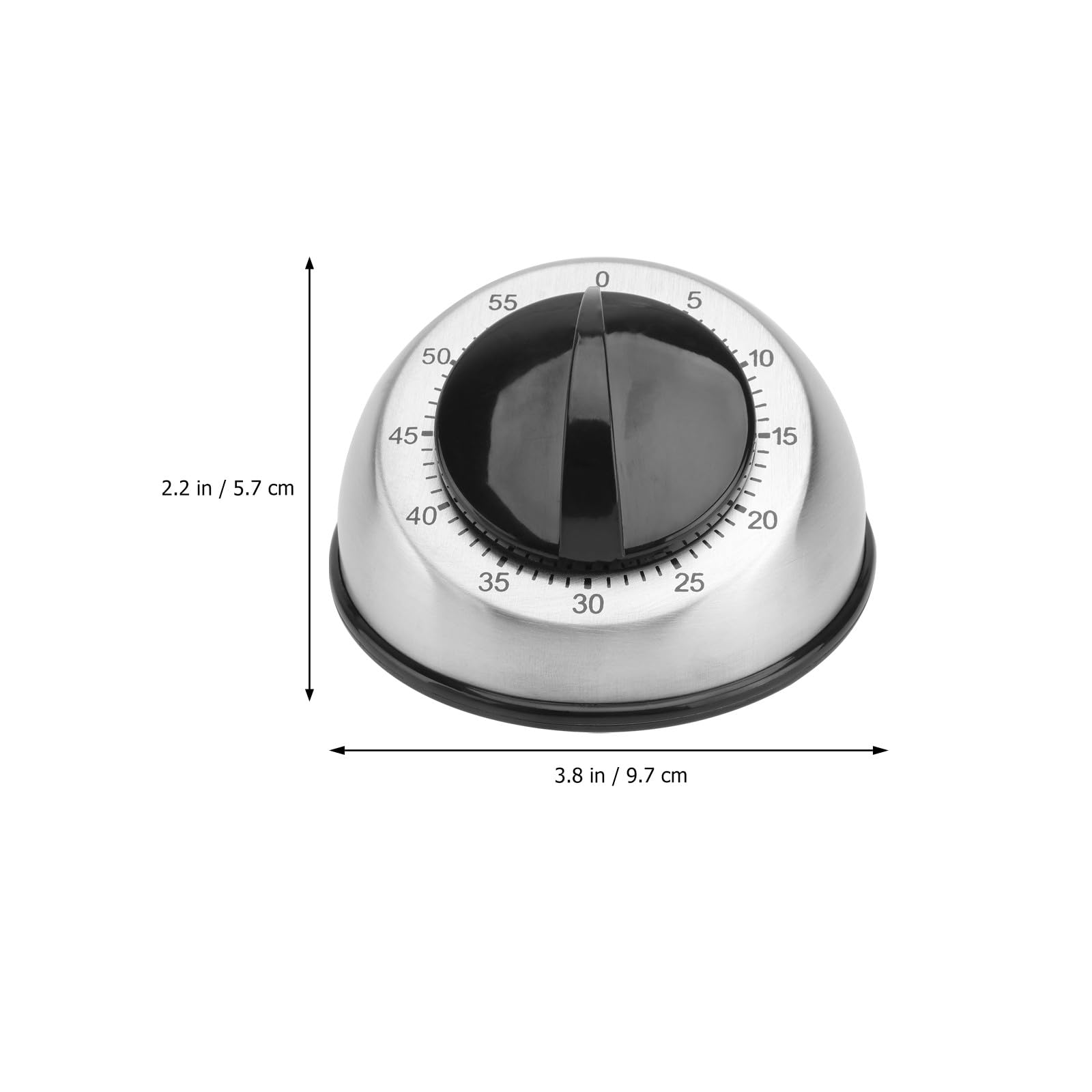 Alasum Mechanischer Farbe. Metall aus Küche und Kunststoff Küchentimer mit Runder Einfachem Zeitsteuerungs Countdown Zufällige zum Kochen und Backen