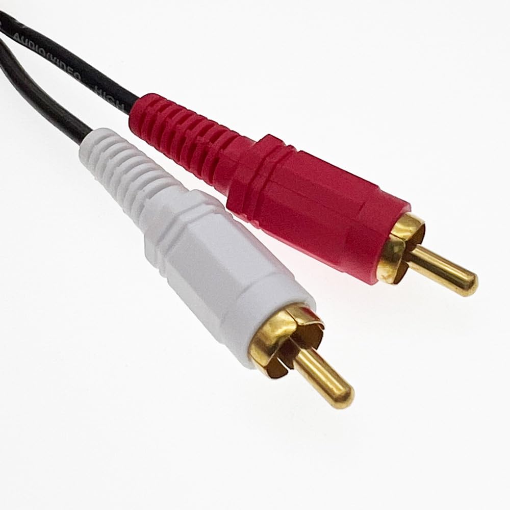 RCA ケーブル2.7メートル2 RCAステレオオーディオケーブル音声ケーブル Amazon | HET HONKENT RCAケーブル2 RCA-2 RCAステレオサブ