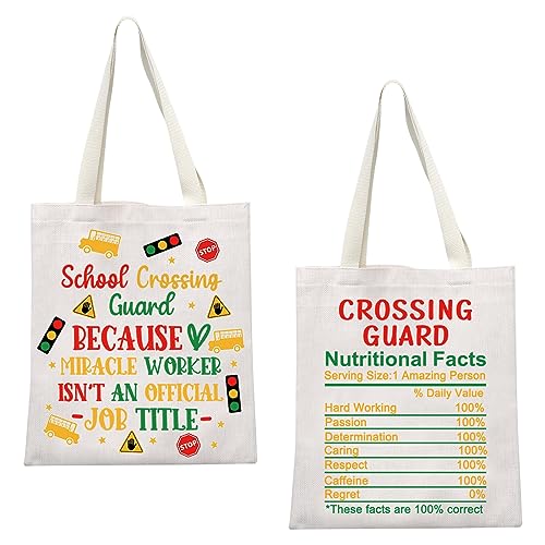 Bolso tote MEIKIUP para guardia de cruce - regalo de agradecimiento para la señora del chupete miniatura 1