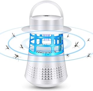 HIMNIL Mosquito Killer Lamp,USB Powered Household Mute Inhaled Photocatalyst Portable Mosquito Killer Light for Home&Commercial Use Mosquito Killer Lamp Black