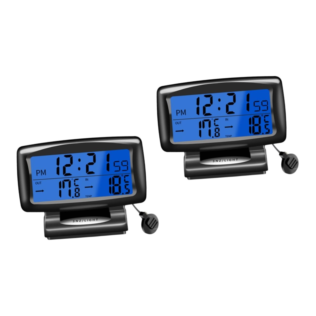 SUPVOX 2 Uds Decoraciones Luminosas para Salpicadero De Coche Mecánico Suministros para Coche Tablero Reloj Decorar Accesorios para Automóvil