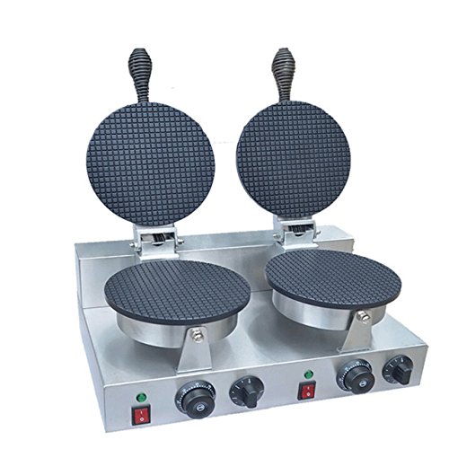 Buy 2 Heads Commercial Electric Ice Cream Cone Baker NonStick Coated
