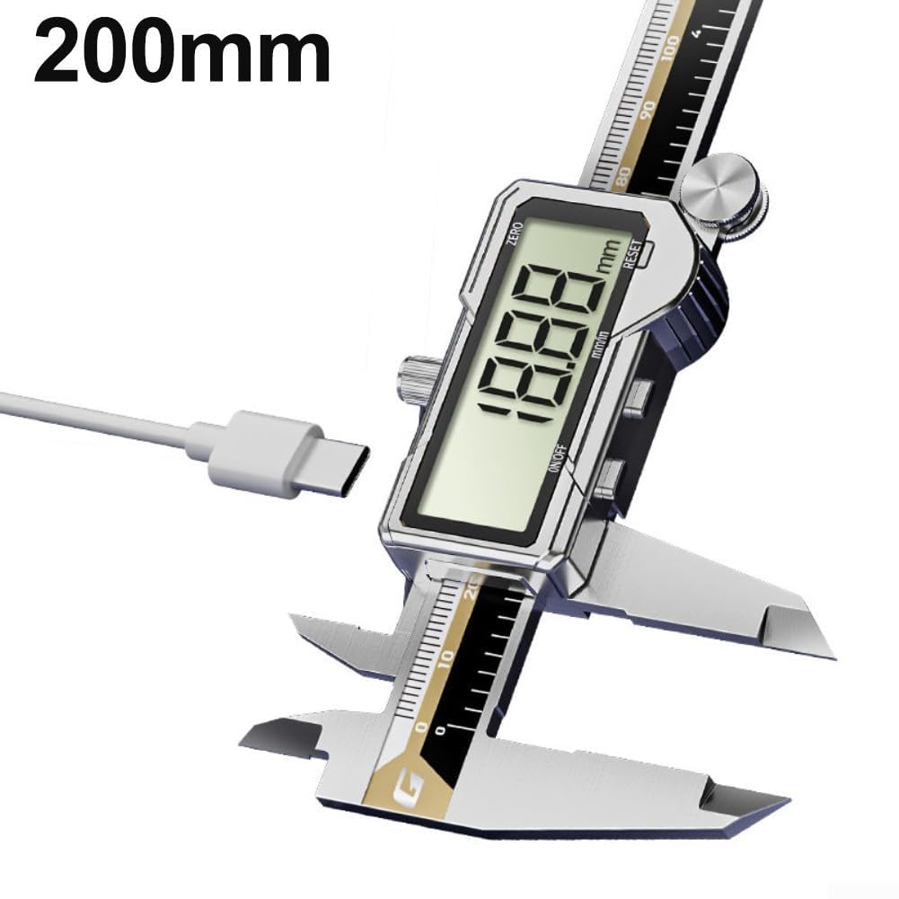 Präzisions-Messwerkzeug 150mm Lange Laufzeit Metall(200mm)