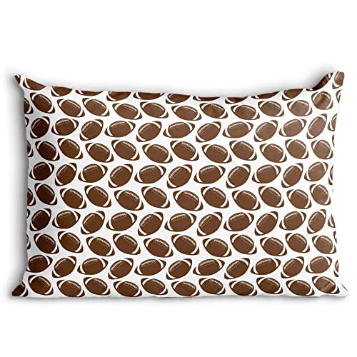 ChalkTalkSPORTS Football Pattern Pillowcase | Home Decor