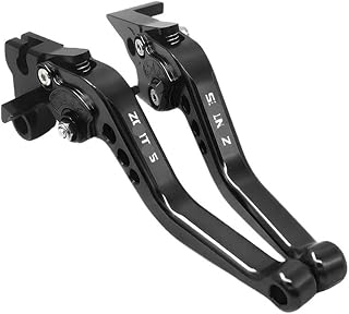 クラッチレバー オートバイアクセサリー アルミニウム 調節可能 ブレーキレバーハンドル G1 125 ZT125 ZT125U用