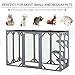 PawHut Outdoor Cat House - Wooden Feral Cat Shelter with Platforms, Large Entrance, Weather Protection Asphalt Roof, 71