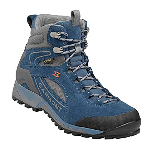 Garmont Women's Tower Hike GTX Boots Blue/Grey 7.5 & Knit Cap Bundle