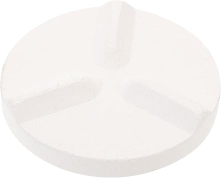 IWOWHERO 1Pc Pottery Kiln Refractory Support Pad Pottery Firing Mats High Temperatures Resistant Resistant Kiln Tool Clay Accessories for Ceramic Hobbyists Potters Schools