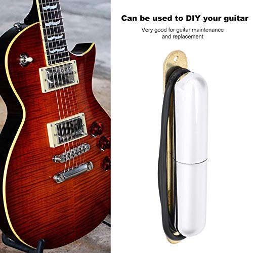 Electric Guitar Pickup, Single Coil Pickup Magnet Lipstick Tube Pickup St Guitar Upgrade Part(Silver) #TOP4
