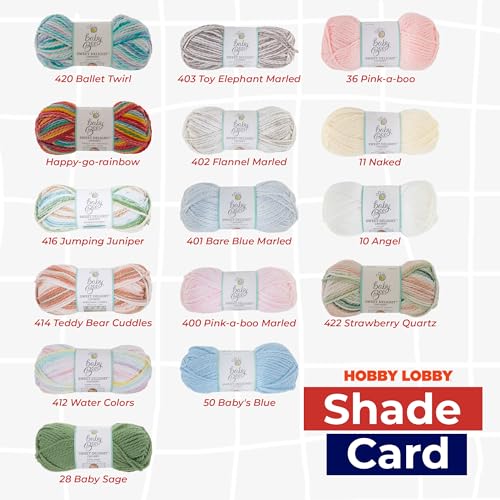Hobby Lobby 2286094 Baby Bee Bulky Yarn For Crocheting & Knitting – Soft Yarn Skein – 109 Yards Of 80% Acrylic & 20% Polyamide Yarn For Crocheting Blankets, Hats thumb #3
