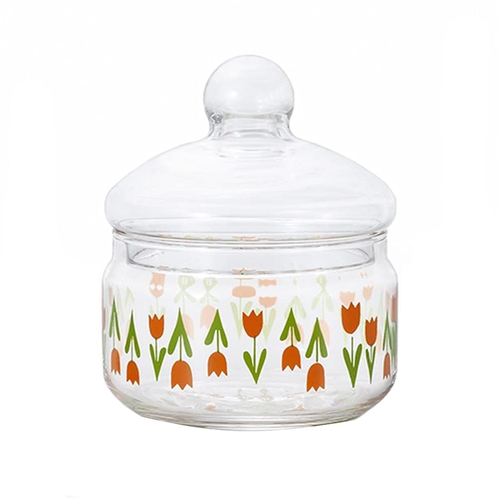 ADERIA 1915 Aderia Retro 360 Bonbon Container, Presentation Box, Made in Japan, Storage Container, Showa Retro Glass, Canister, Airtight Container, Condiment Container, Bottle, Airtight Coffee Beans