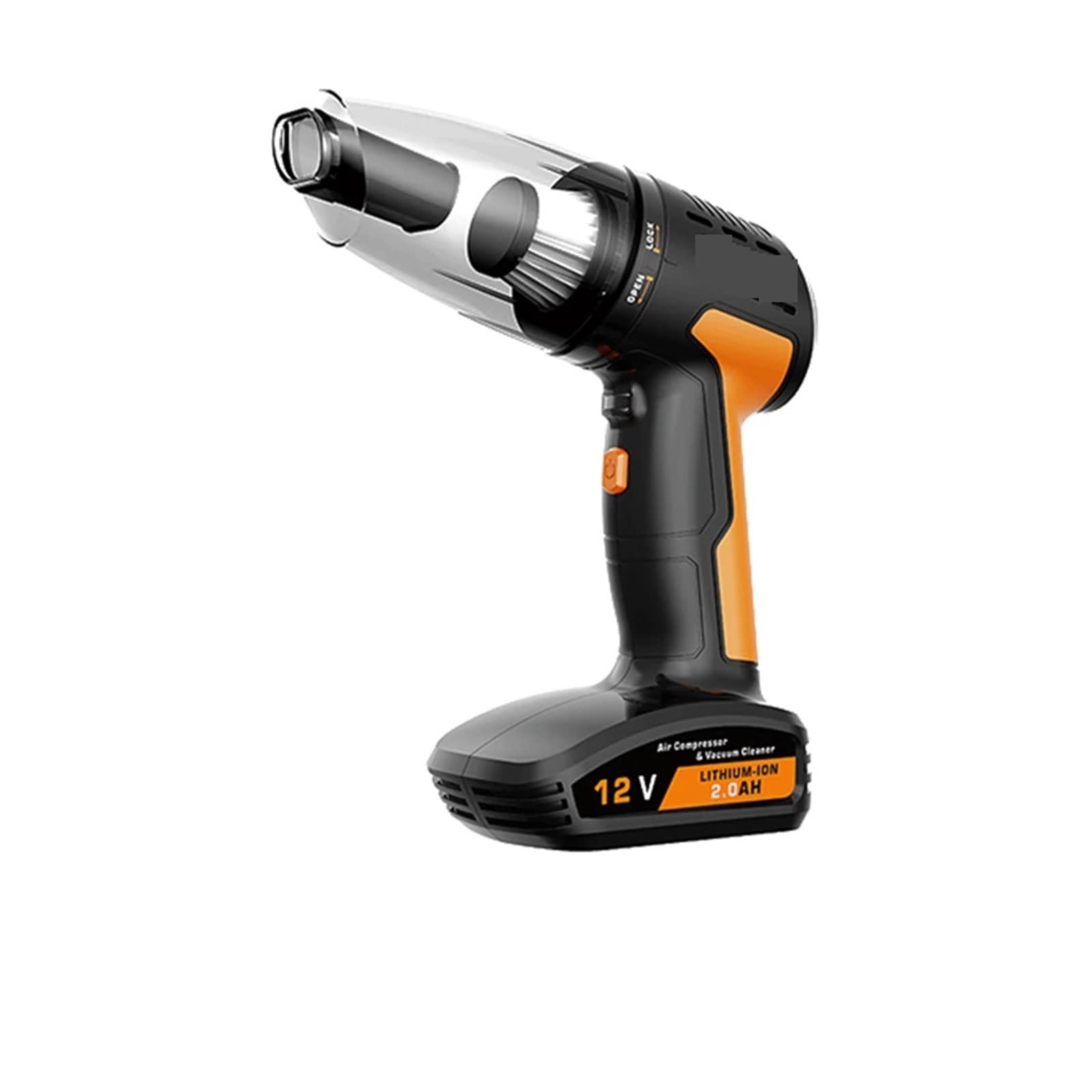 Aspirateur sans fil et gonfleur de pneu de voiture pour trajets sereins