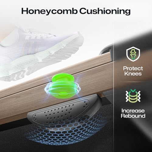Image of UREVO Smart Walking Pad, Standing Desk Treadmill with Double Shock Absorption, Quiet Operation, Workout APP with Track Insights and MIIT Mode, Plug and Play, Remote or APP Control for Home Office