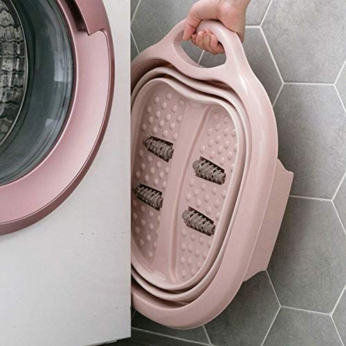 Spa de pies portátil con masaje y plegable miniatura 6