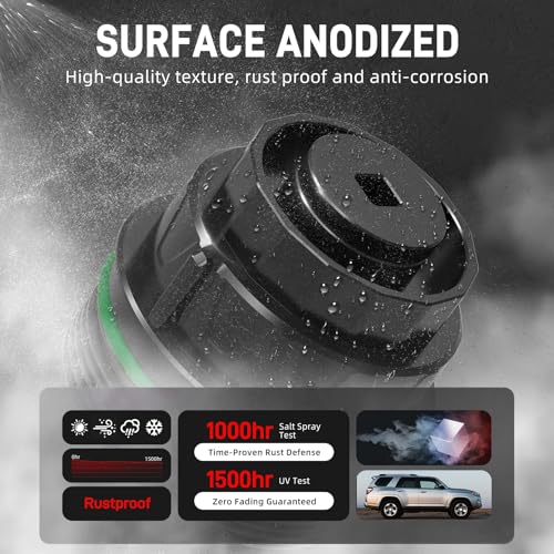 Bevinsee Oil Filtrar Housing Cap Compatible with Toyota 4Runner, FJ Cruiser, Tundra, Replacement for 15650-38020, 4Runner Accessories Black by Bevinsee - Image 5