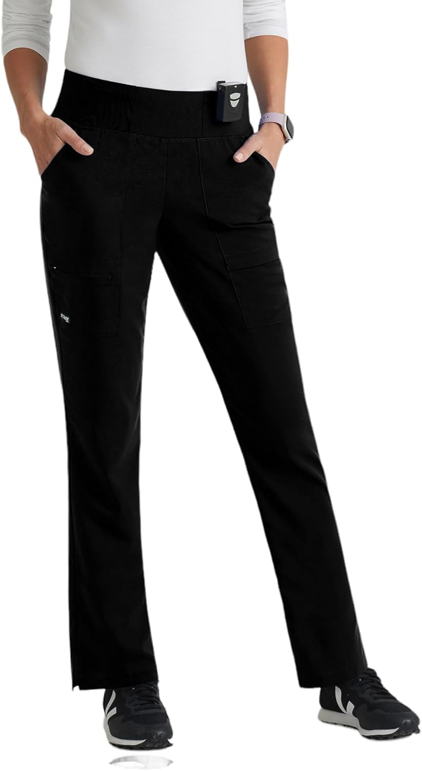 BARCO Grey's Anatomy Spandex Stretch Direct - Relay Scrub Pant for Women, Tapered Women's Scrub Pant