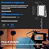 Neewer Luce LED RGB 660PRO Controllo via APP Illuminazione a 50W 360° Colore Pieno CRI98+ con Barndoor & Staffa-U per Giochi Streaming YouTube Webex Trasmissioni Conferenza Online Fotografia