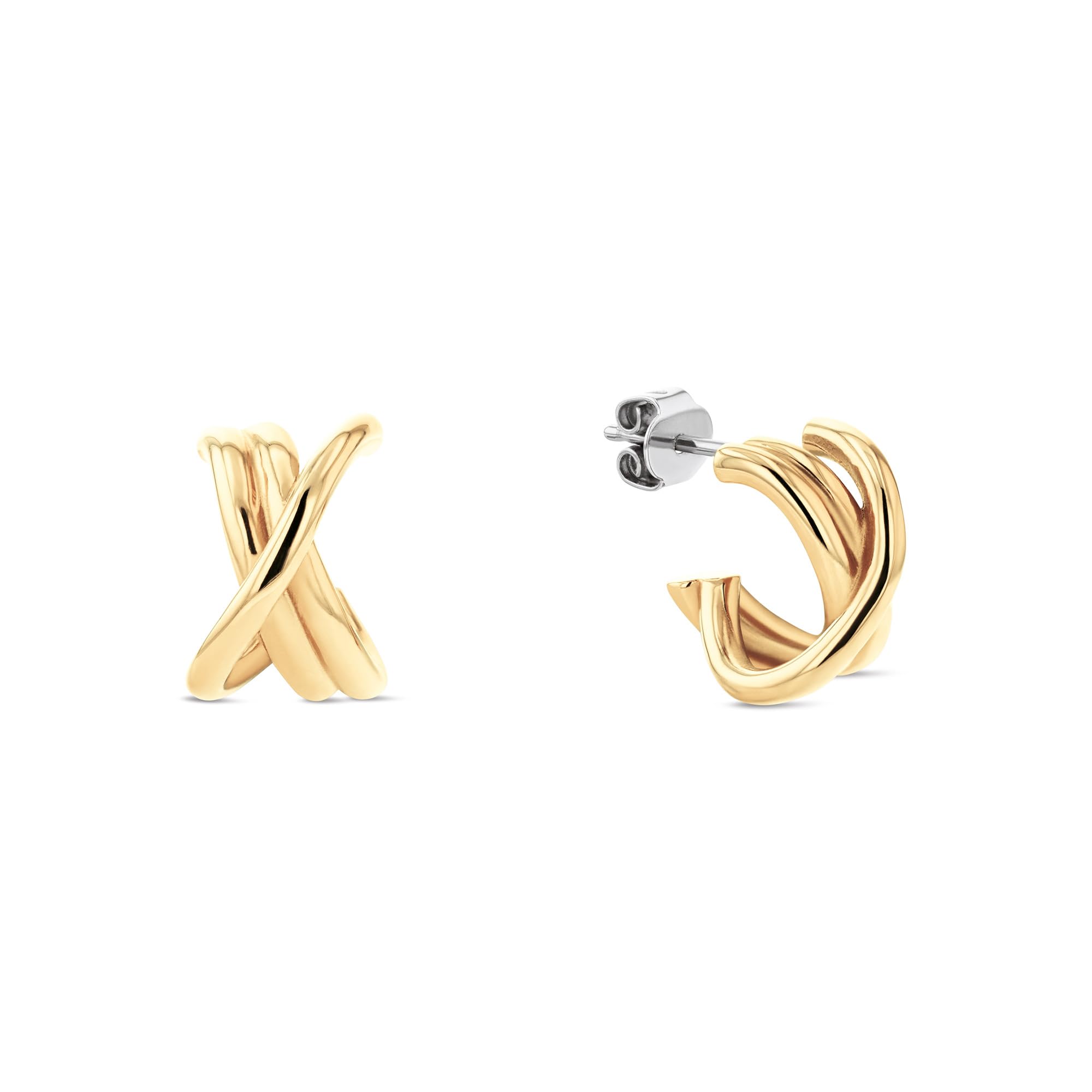 Tommy Hilfiger Women's Gold-Plated Nautical Knot Earrings