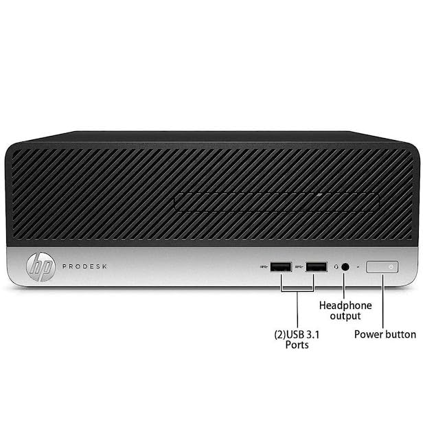 HP Prodesk 400 G5 SFF Desktop PC Computer Intel Core i3 Processor (3.60GHz) 32GB DDR4 RAM | 2TB SSD | WiFi |Keyboard & Mouse Windows 11 Pro - (Renewed) - Image 3
