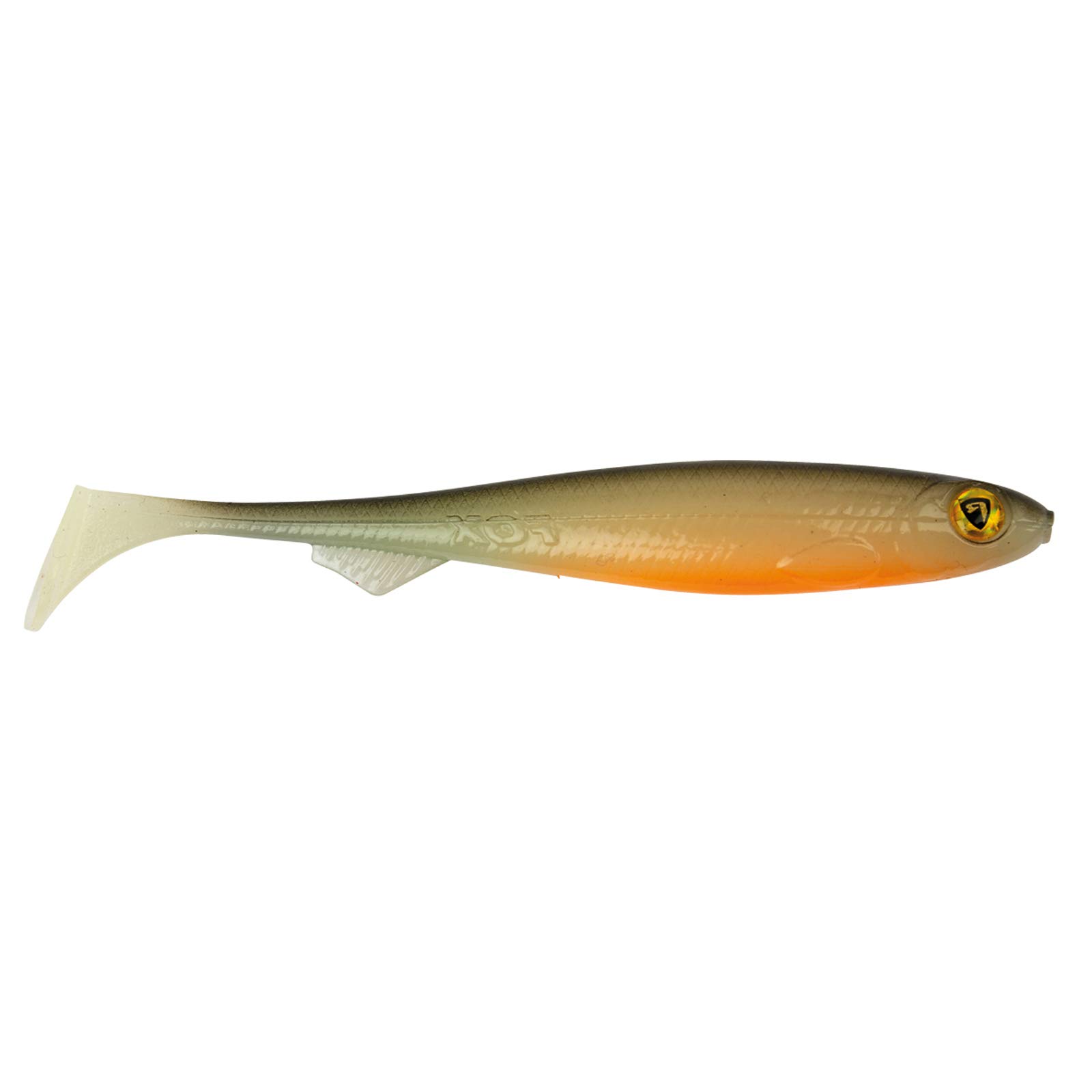 Fox Rage Slick Shad 13cm UV Hot Olive Gummifisch