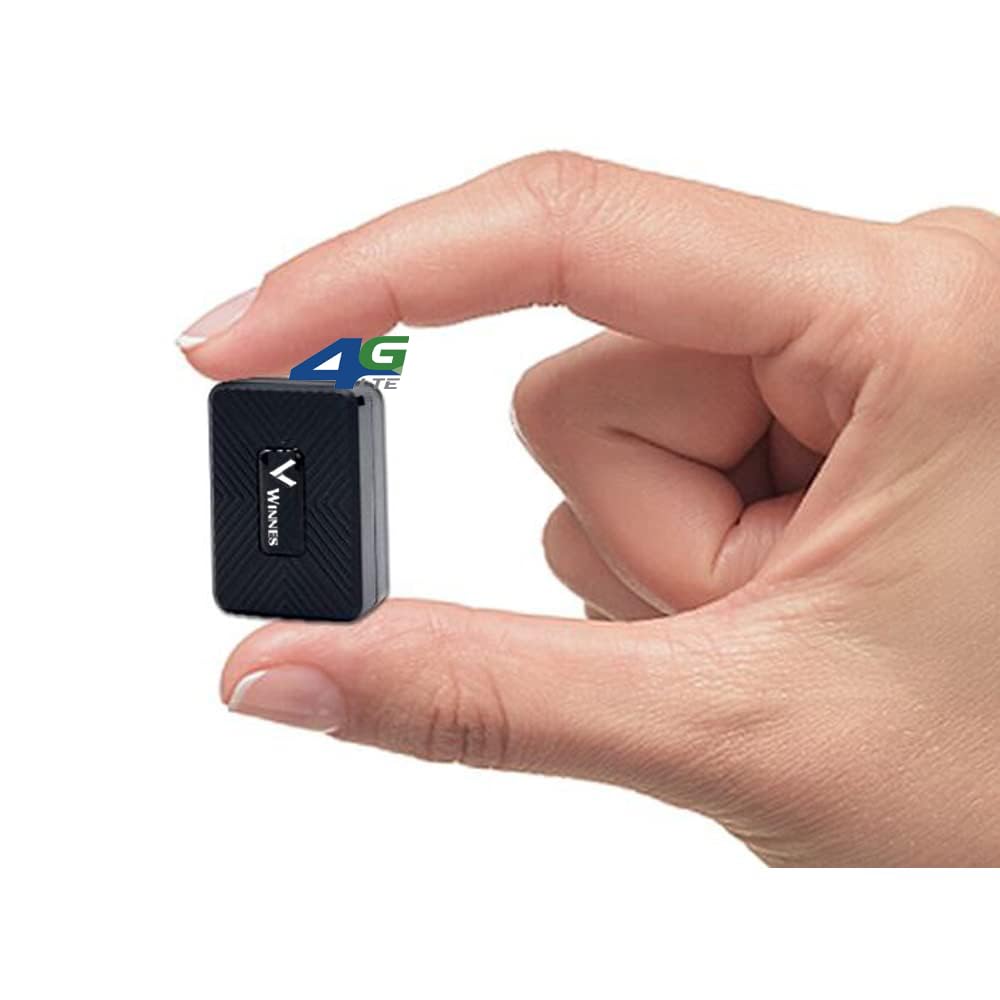 4g Micro Localizzatore GPS con Microfono Spia GPS Tracker per Auto Bambini Anziani Portatile Mini Localizzatore con APP IP65 Impermeabile Magnete Integrato Traking in Tempo Reale