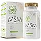 MSM Kapseln Vegan - aus Bambus - Laborgeprüft - 360 Kapseln - Made in Germany - MVN®