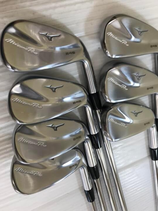 Amazon.co.jp: 【中古】ミズノ Mizuno Pro 245 アイアンセット S200