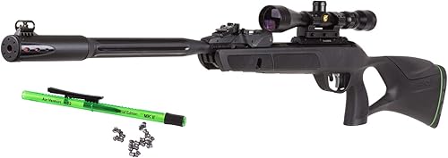 Gamo Swarm Fusion - Rifle de aire de calibre 22 con alcance de 3 a 9 x 40 y bolígrafo Air Venturi