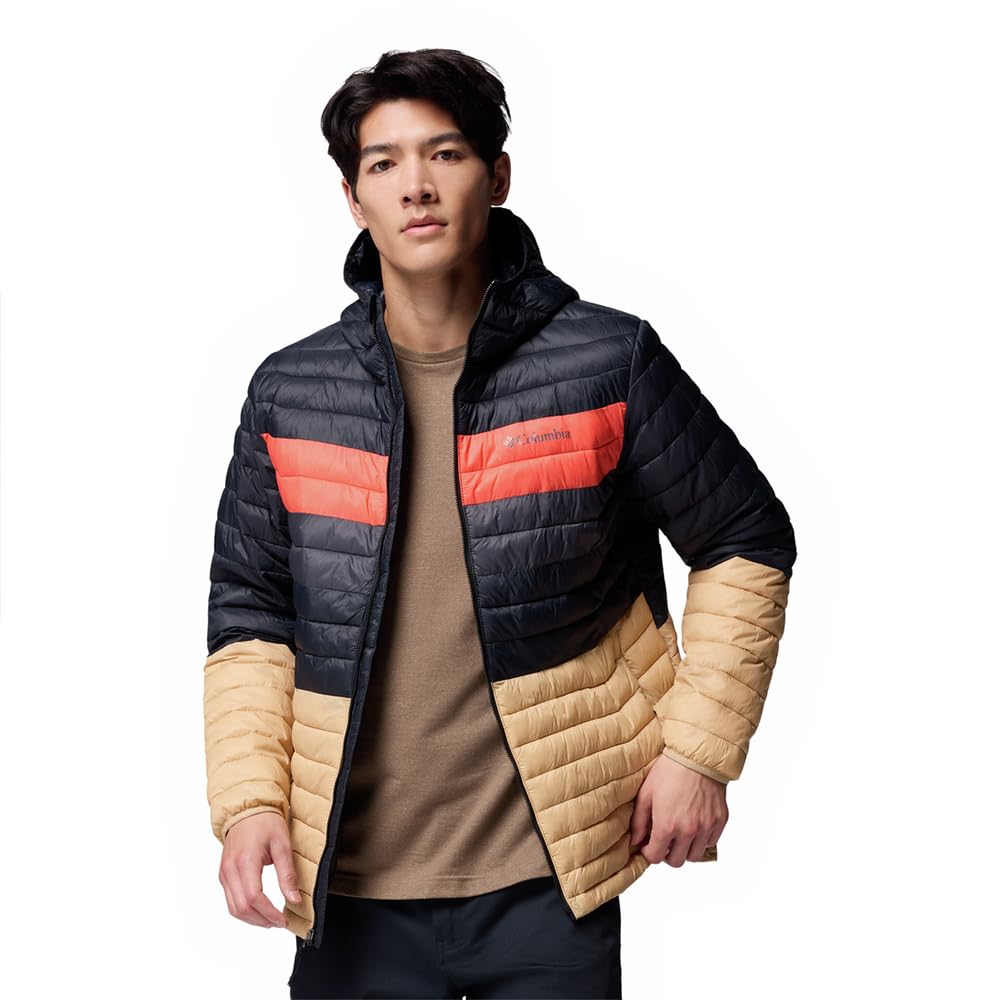 Columbia Powder Pass Hooded Jacket Piumino con cappuccio Uomo (Pacco da 1)