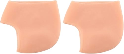 Miniatura 4 de Healifty 3 pares de calcetines de talón de gel hidratantes de silicona agrietados calcetines de talón para hombres mujeres piel seca dura agrietada