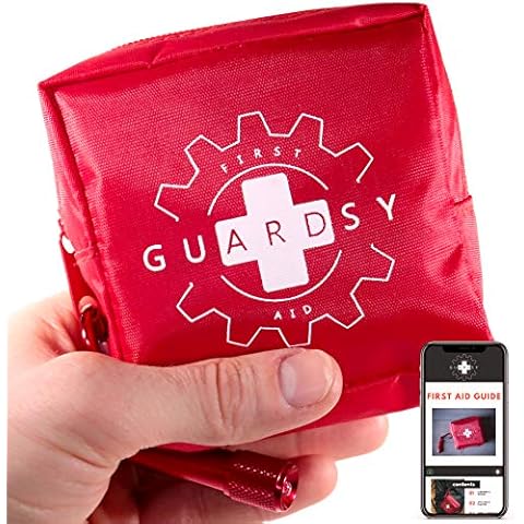 Guardsy Mini First Aid Kit with Guide Cover