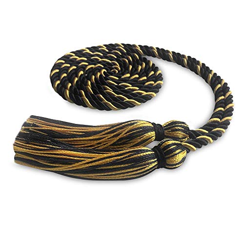 Image of Endea Graduation Single Honor Cord Two-Color (Black /Gold)