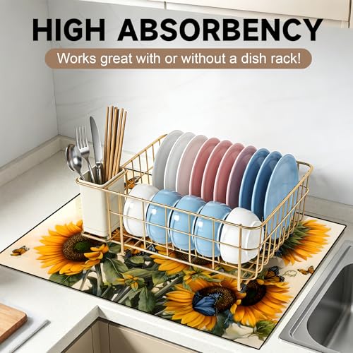 Image of Stove Guard Mat for Electric Stoves -Heat-Resistant Protector, Non-Slip Kitchen Counter Mat Stylish Kitchen Decor