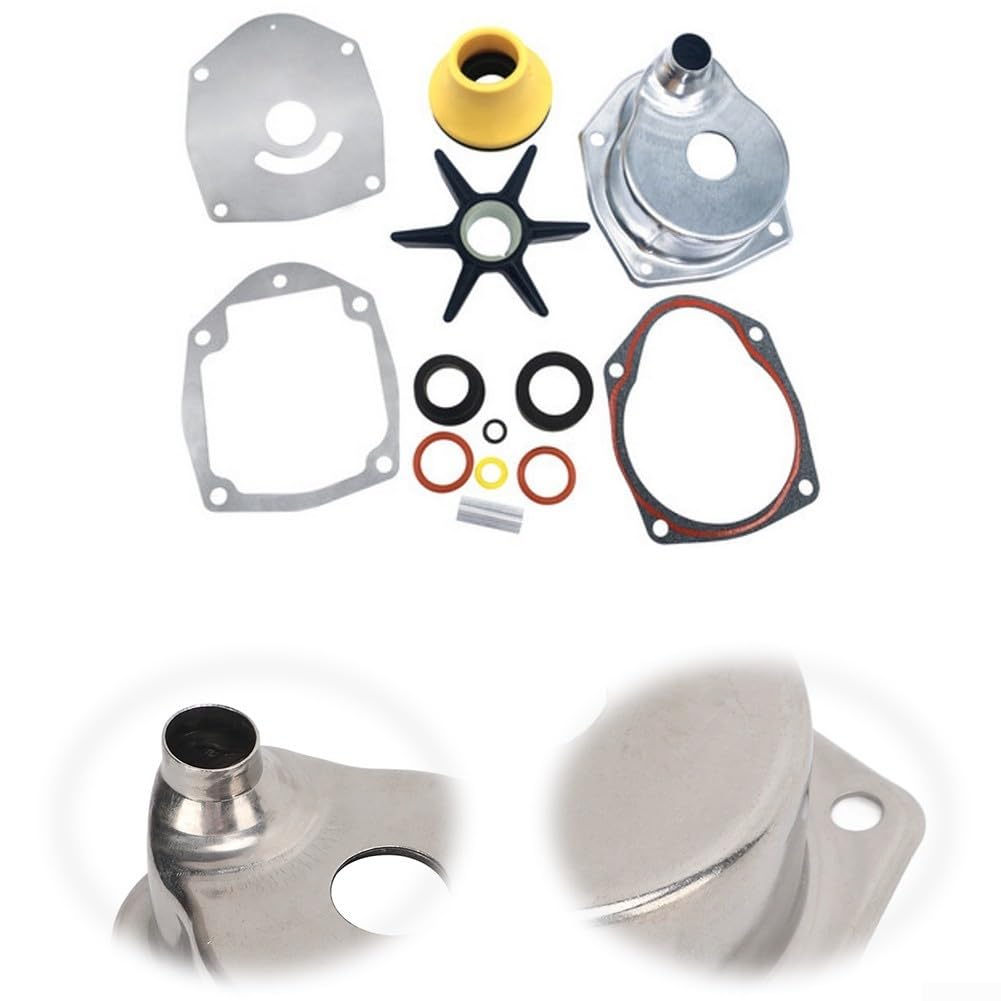 Kit di riparazione per pompa dell'acqua Alpha 1 Gen 2 per azionamenti fuoribordo include tutti i componenti necessari per la manutenzione e la manutenzione completa della pompa superiore