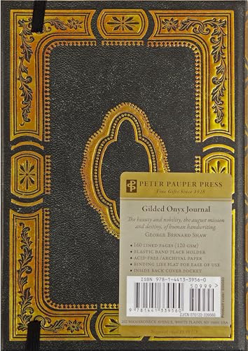 Gilded Onyx Journal (Diary, Notebook), Iridescent - Image 2