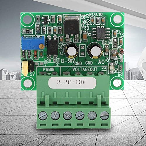FTVOGUE 3.3V PWM to 0-10V Voltage Converter Modulo di conversione PLC digitale-analogico D/A
