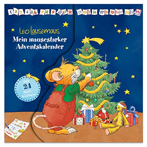 Leo Lausemaus - Mein mausestarker Adventskalender: Adventskalender mit 24...