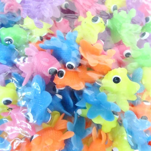 Amazon.co.jp: やわらか出目金魚 うき金魚【100匹入】（スーパーボール