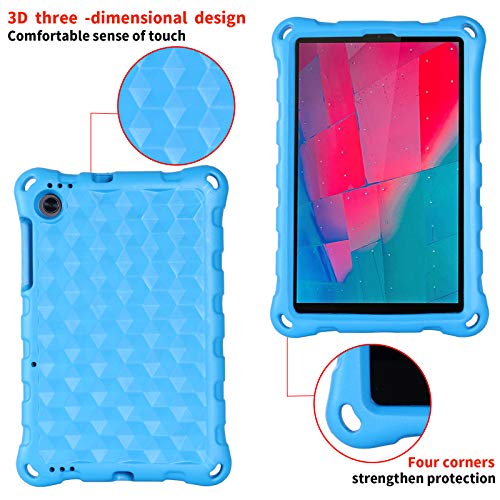 Ninos-Funda-para-Lenovo-Tab-M10-FHD-Plus-103-Pulgadas-Kavon-Antideslizante-a-Prueba-de-Golpes-con-Correa-El-Hombro-Tableta-Funda-para-TB-X606FTB-X606X-Azul