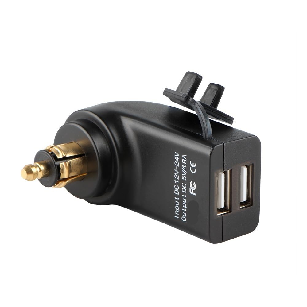Podwójna ładowarka USB do motocykla, adapter zasilania For BMW R1200GS Adventure, R1250GS Adv, R1200rt, S1000XR, F850GS i F650GS, gniazdo wtykowe(3 Pieces)
