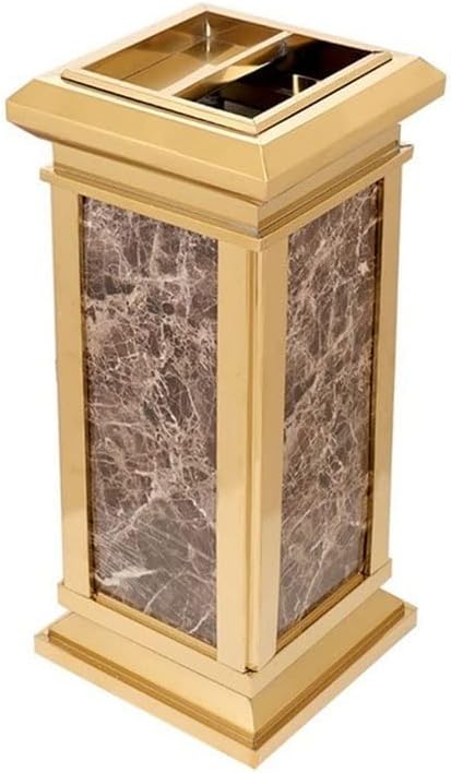 Stand Up Ashtray Stainless Steel Ashtray Trash Can Vertical Ashtray Outdoor Cigarette Butt Trash Can Indoor Corridor Cigarette Buttpost Cigar Ashtrays For Outdoors (Color : A)
