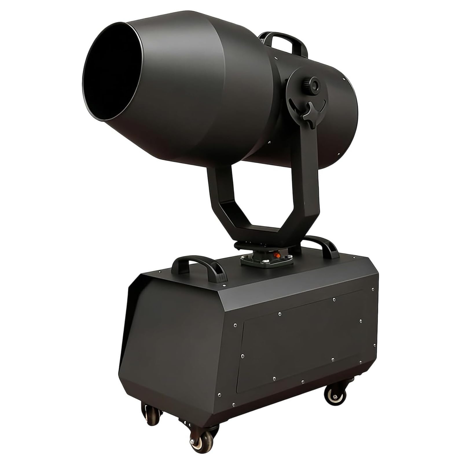 Eastnmythet Outdoor Oscillating Foam Cannon 2000W, Auto Rotating Foam Machine for Parties with 2 Bags Powder, for Pool Party, Music Festival, Stage Shows Without LED