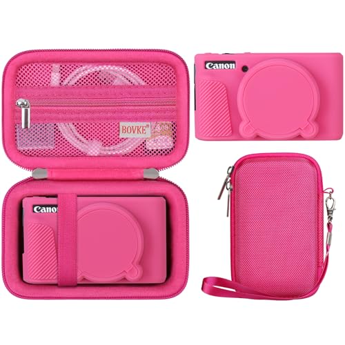 Estuche rígido con funda de silicona para Canon PowerShot SX740