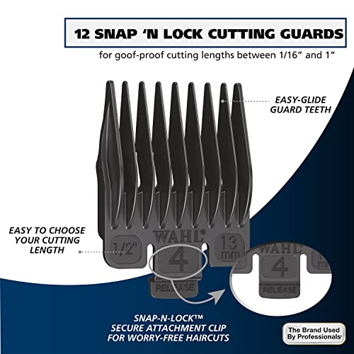 Wahl 79470 Lithium Ion Pro Rechargeable Cordless Hair Clippers For Men, Woman, & Children With Smart Charge Technology For Convenient At Home Haircutting thumb #4