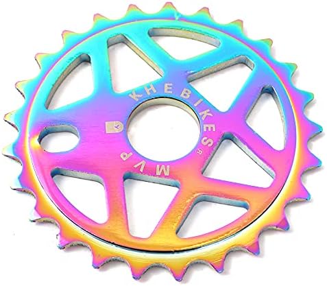 KHE MVP BMX 7005 Aluminium Chainring 25 Teeth Oil-Slick Jet Fuel CNC Only 54 g