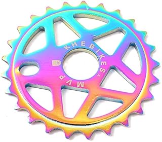 KHE MVP BMX 7005 Aluminium Chain Ring 25 Teeth Oil-Slick Jet Fuel CNC Only 0.12lbs