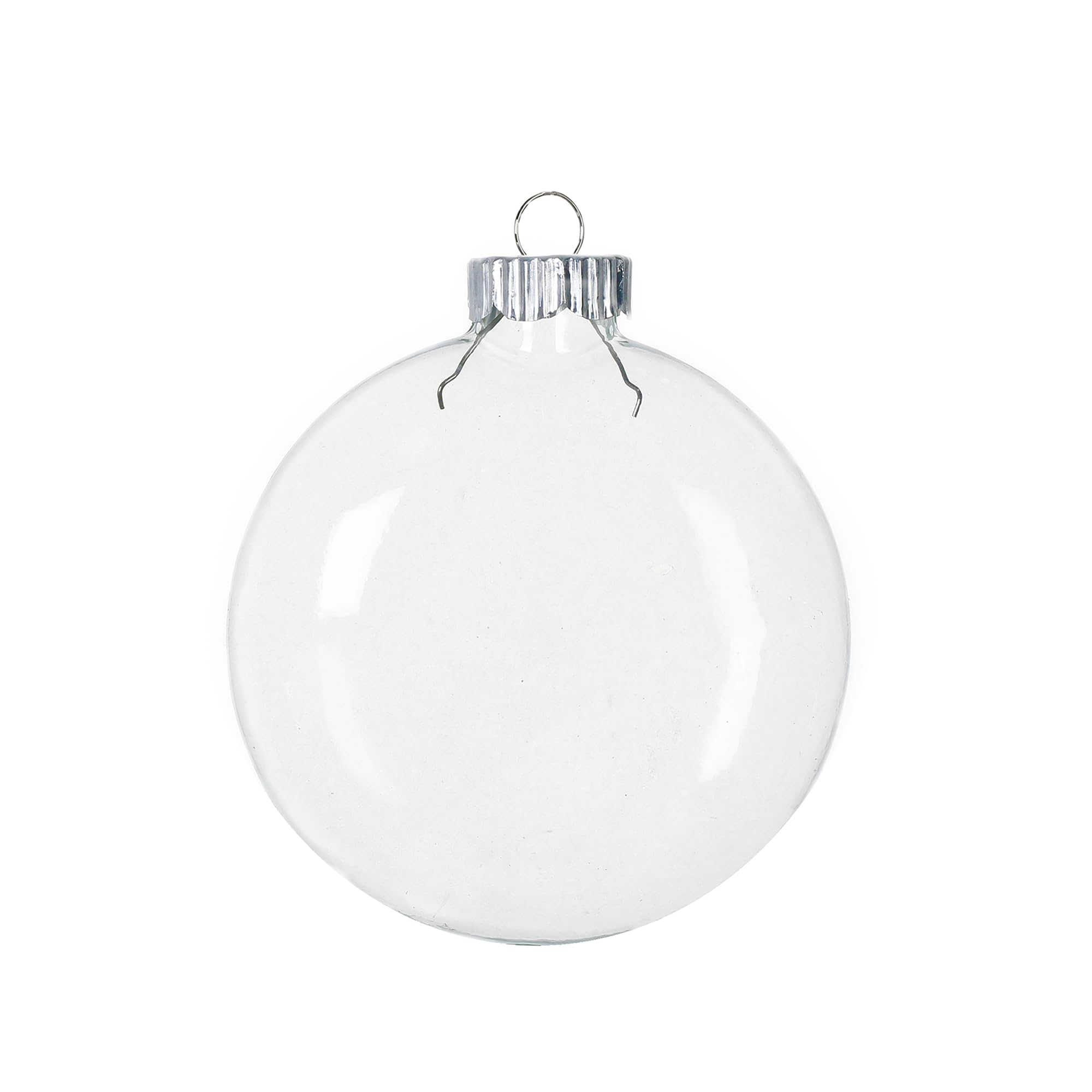 3 Pack 4" Disc DIY Glass Ornaments by Make Market® - Christmas Crafts and DIY