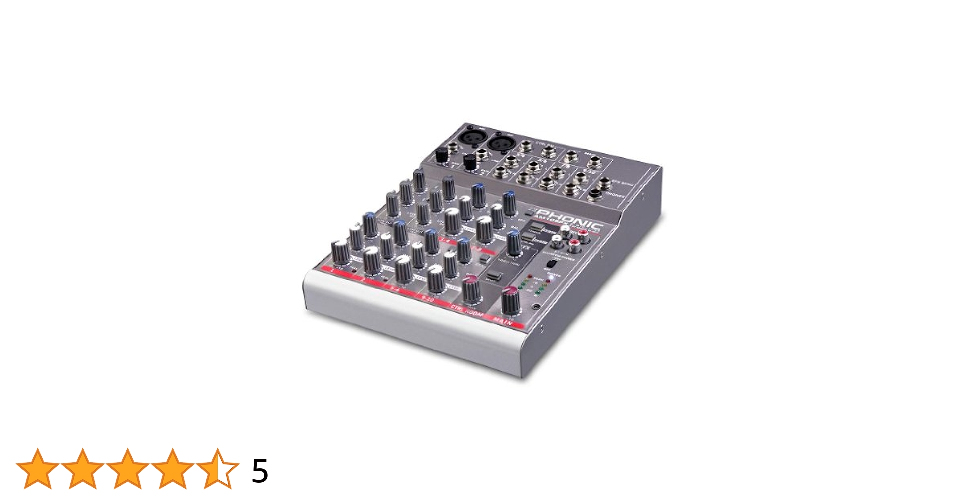 PHONIC フォニック AM105 Phonic(フォニック) ／ Mixer AM105 - アナログミキサー - の