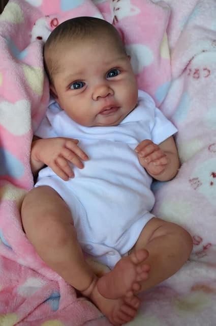 Zero Pam Reborn Dolls Boy 20 Inch Realistic Newborn Baby Doll with Soft Body Lifelike Baby Dolls That Look Real with Pacifier