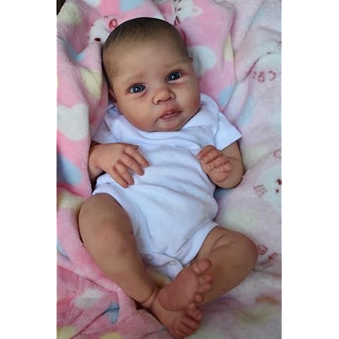 Zero Pam Reborn Dolls Boy 20 Inch Realistic Newborn Baby Doll with Soft Body Lifelike Baby Dolls That Look Real with Pacifier Cover